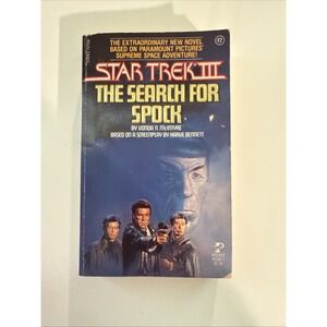 Star Trek 3: The Search For Spock | Vonda N McIntyre | First Printing June 1984